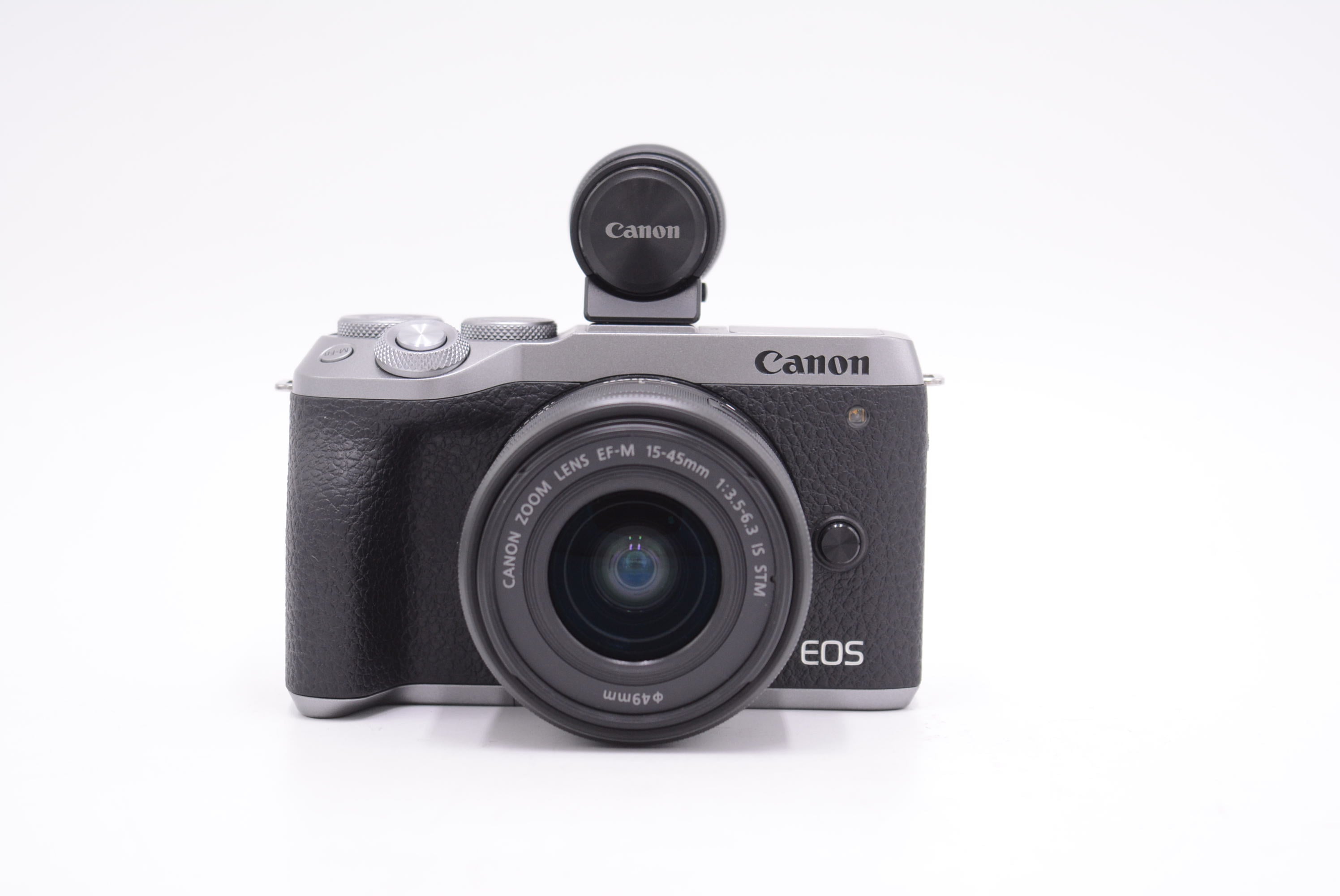 Canon EOSM6MII/EFM1545/00595 EOS M6 Mark II Mirrorless Camera W/EF-M 15-45mm f.3.5-6.3 Lens + EVF-DC2 Micro Viewfinder, Used - AVC photo video store