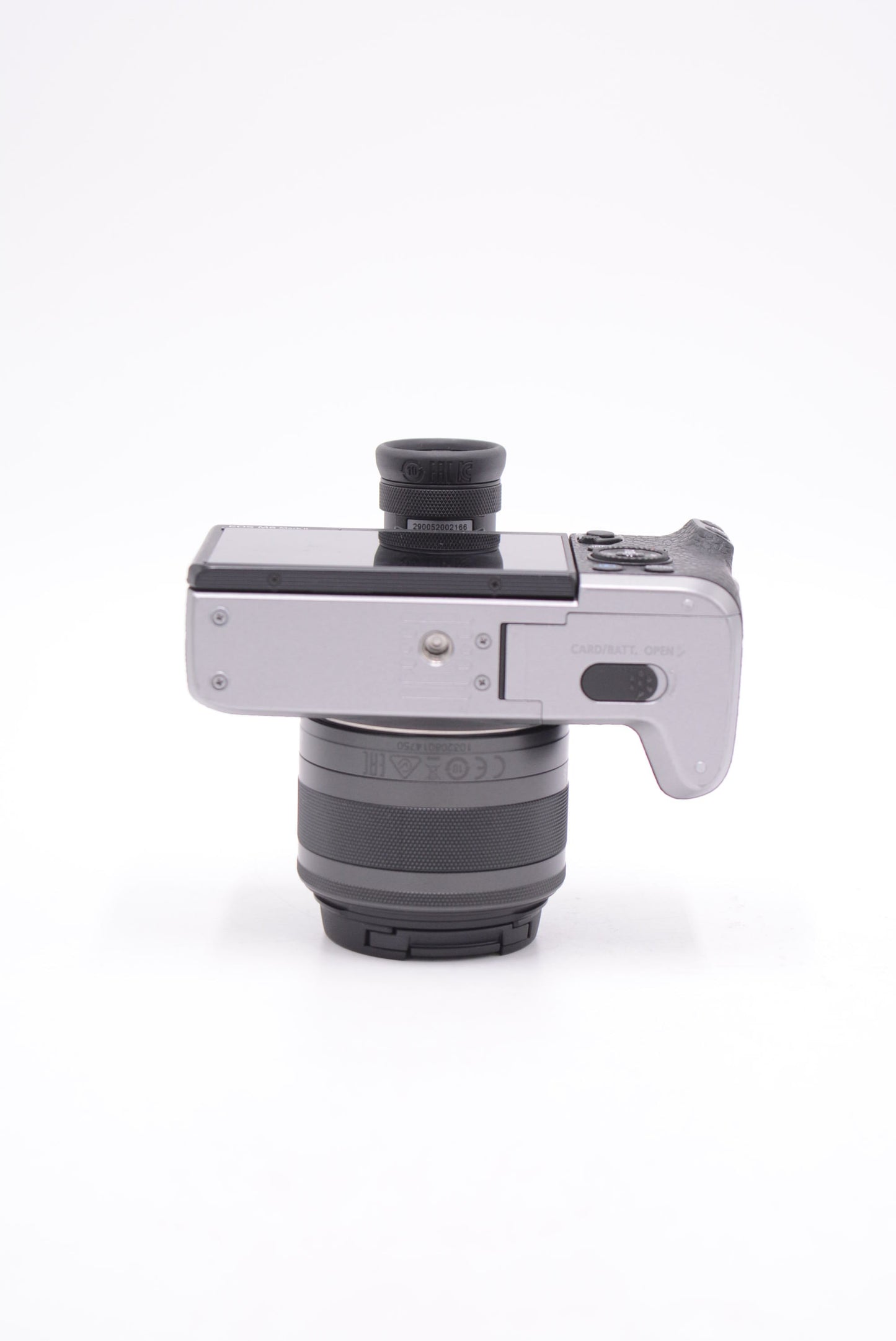 Canon EOSM6MII/EFM1545/00595 EOS M6 Mark II Mirrorless Camera W/EF-M 15-45mm f.3.5-6.3 Lens + EVF-DC2 Micro Viewfinder, Used