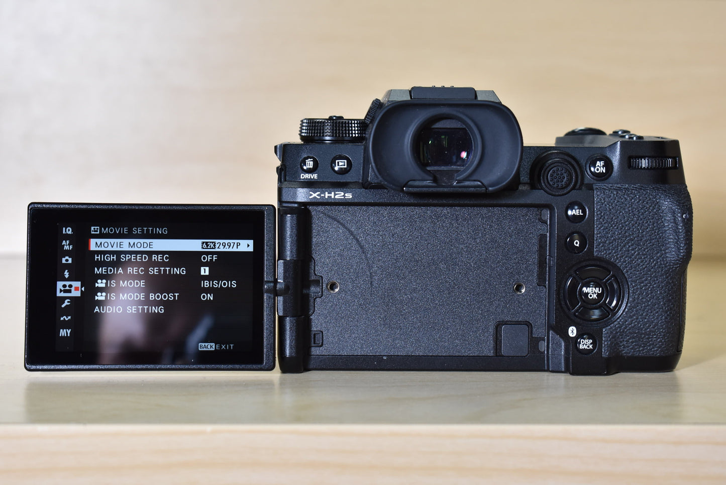 FUJIFILM XH2S-00380 X-H2S Mirrorless Camera Body, 26.1MP, Used