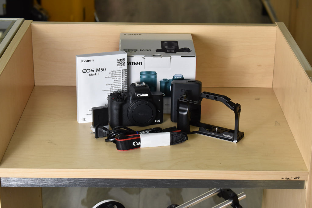 Canon EOSM50-15239 EOS M50 Mark II Mirrorless Camera Body, Used - AVC photo video store
