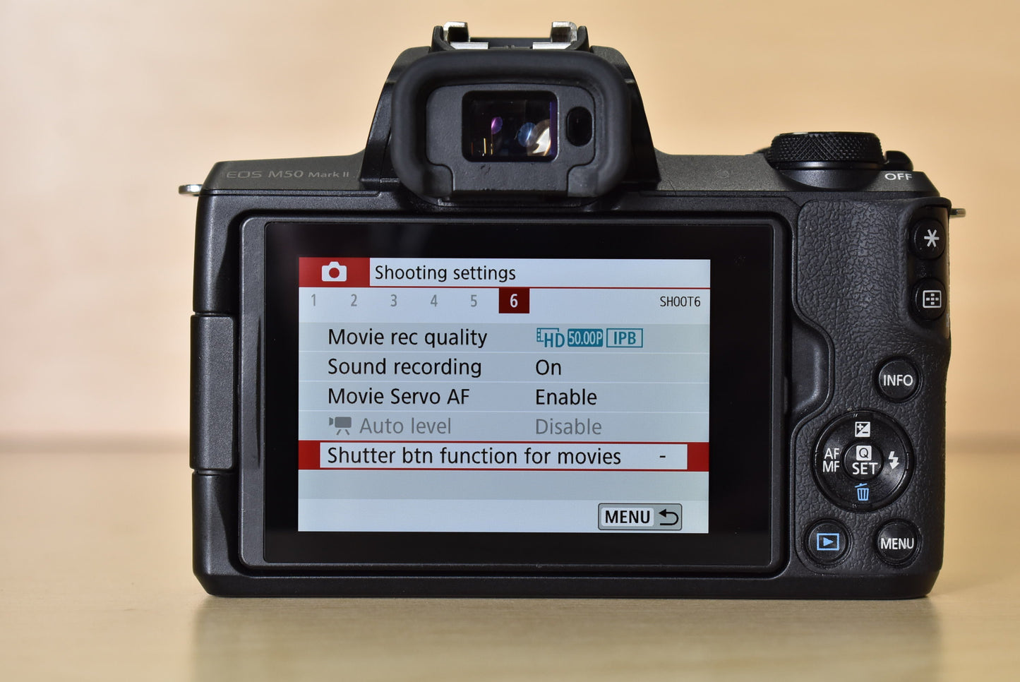 Canon EOSM50-15239 EOS M50 Mark II Mirrorless Camera Body, Used