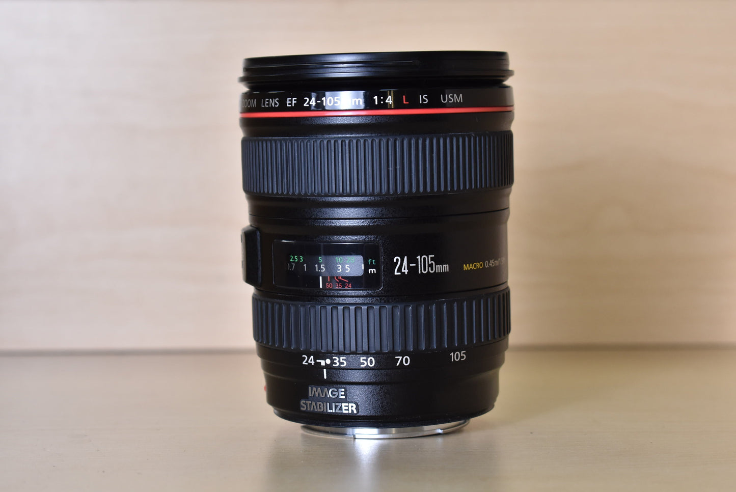 Canon EF24105F4L-26733 24-105mm f/4 L IS USM Macro EF-Mount Lens, Used (For Parts)