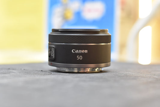 Canon RF50F18-24816 RF 50mm f/1.8 STM Full-Frame Lens for RF-Mount, Used