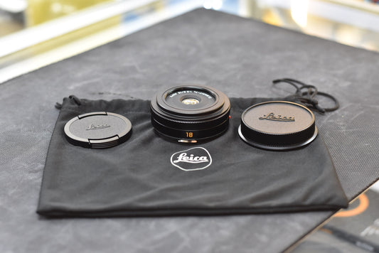 Leica 18F28-78667 18mm f/2.8 Elmarit-TL ASPH APS-C Lens for Leica L-Mount, 11088, Used