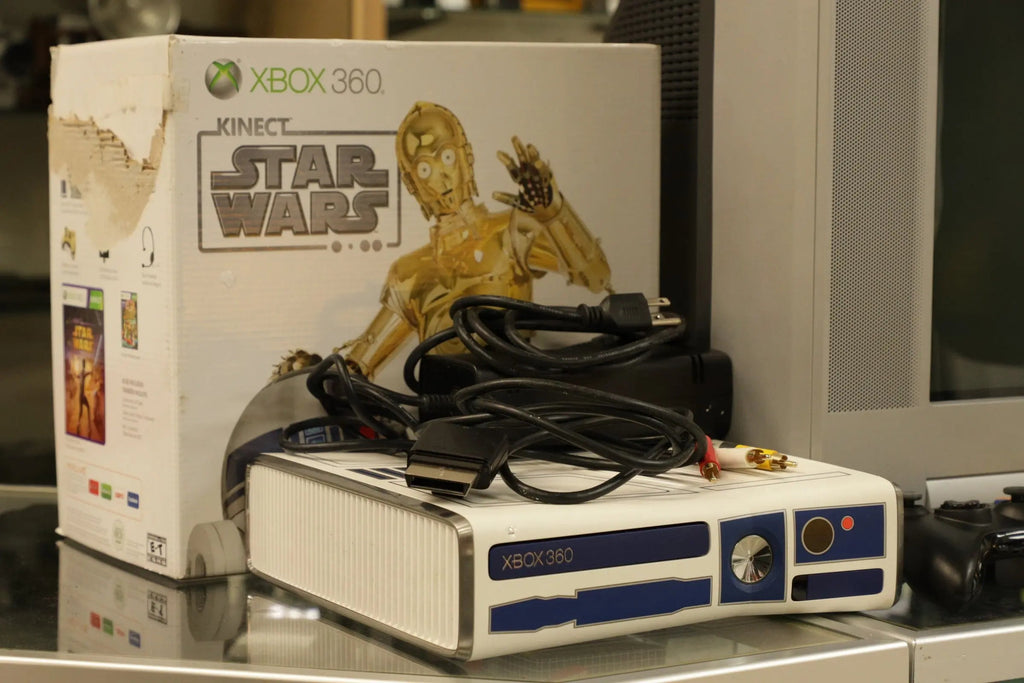 XBOX 360STARWARS-14805 Xbox 360 Gaming Console Star Wars Limited Edition, Used - AVC photo video store