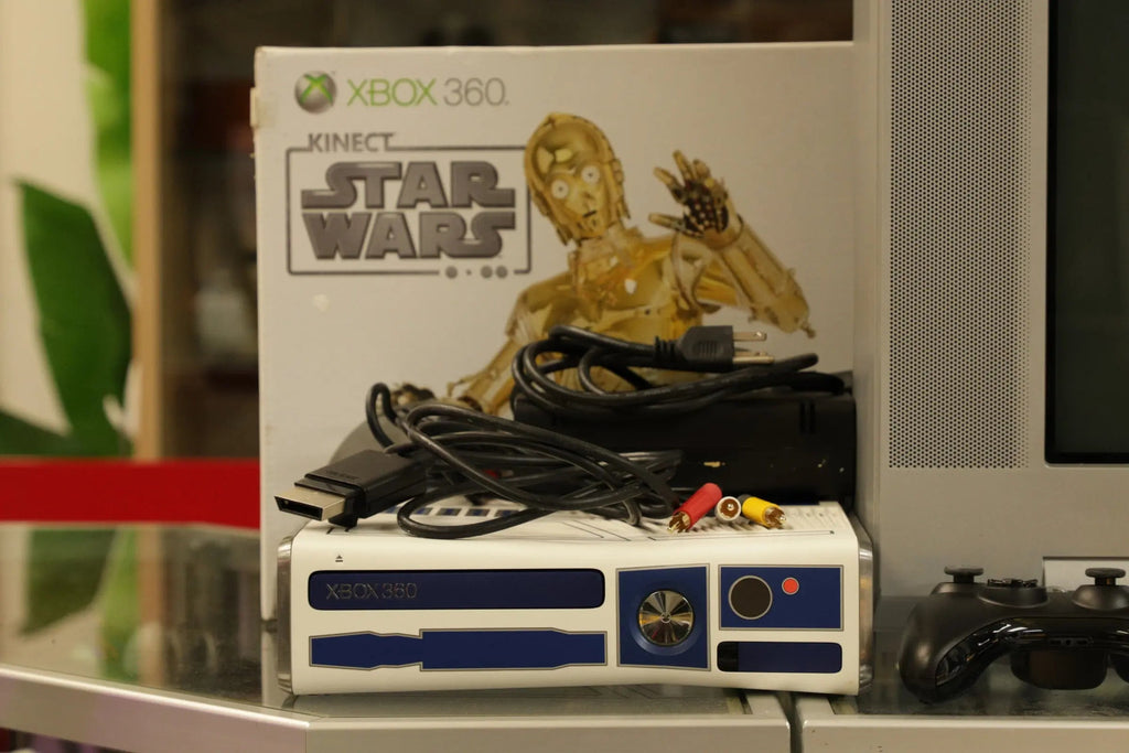 XBOX 360STARWARS-14805 Xbox 360 Gaming Console Star Wars Limited Edition, Used - AVC photo video store