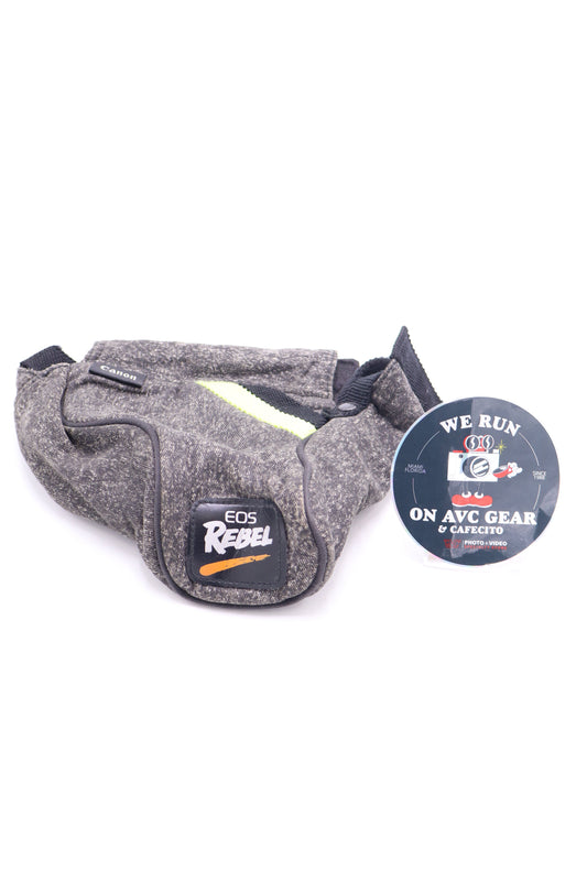 Canon Rebel EOS Camera Body and Lens Soft Case, Used