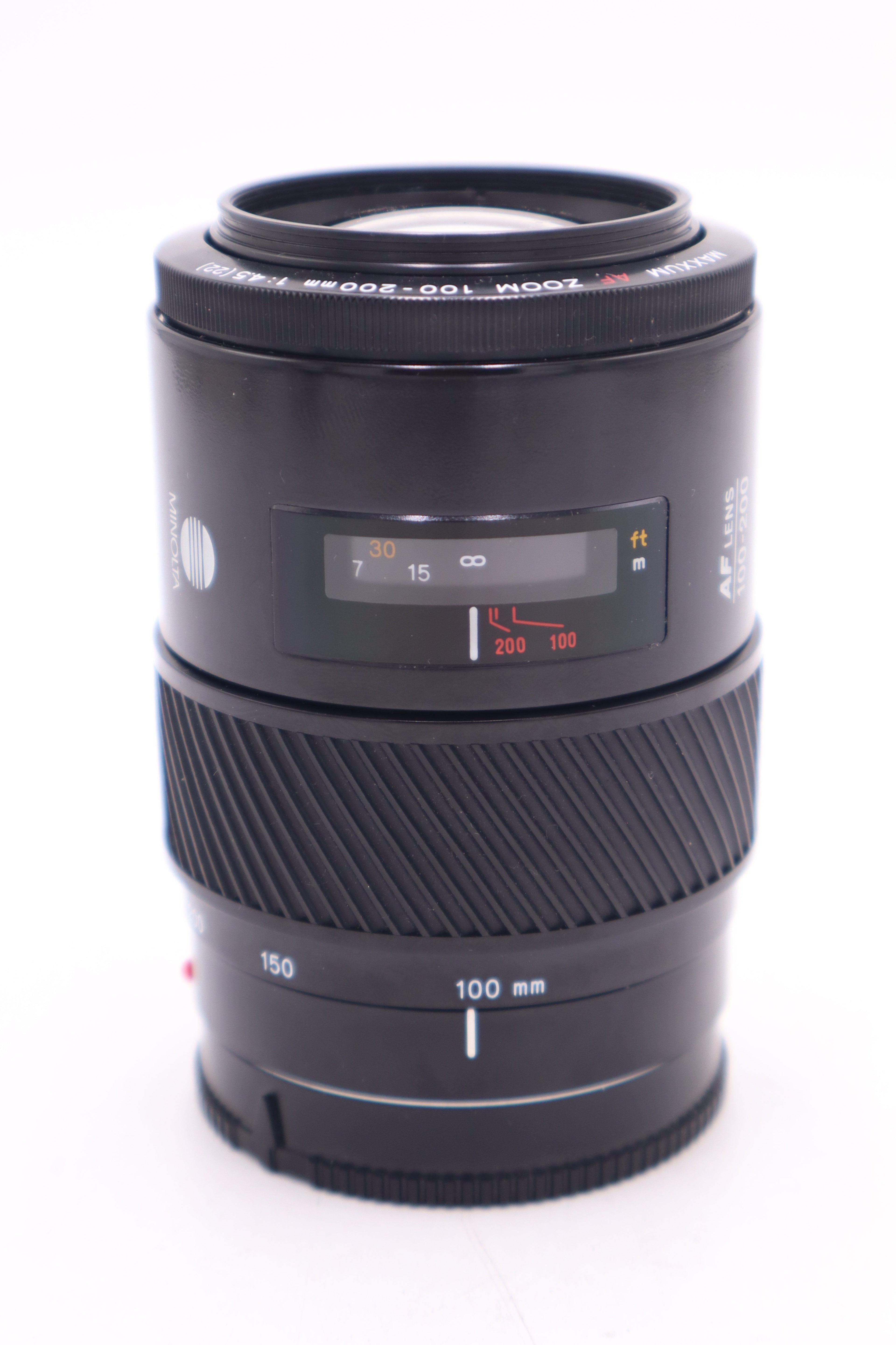 Minolta 100200F45-08714 Maxxum AF Zoom 100-200mm f/4.5 Lens, Used (FOR PARTS) - AVC photo video store