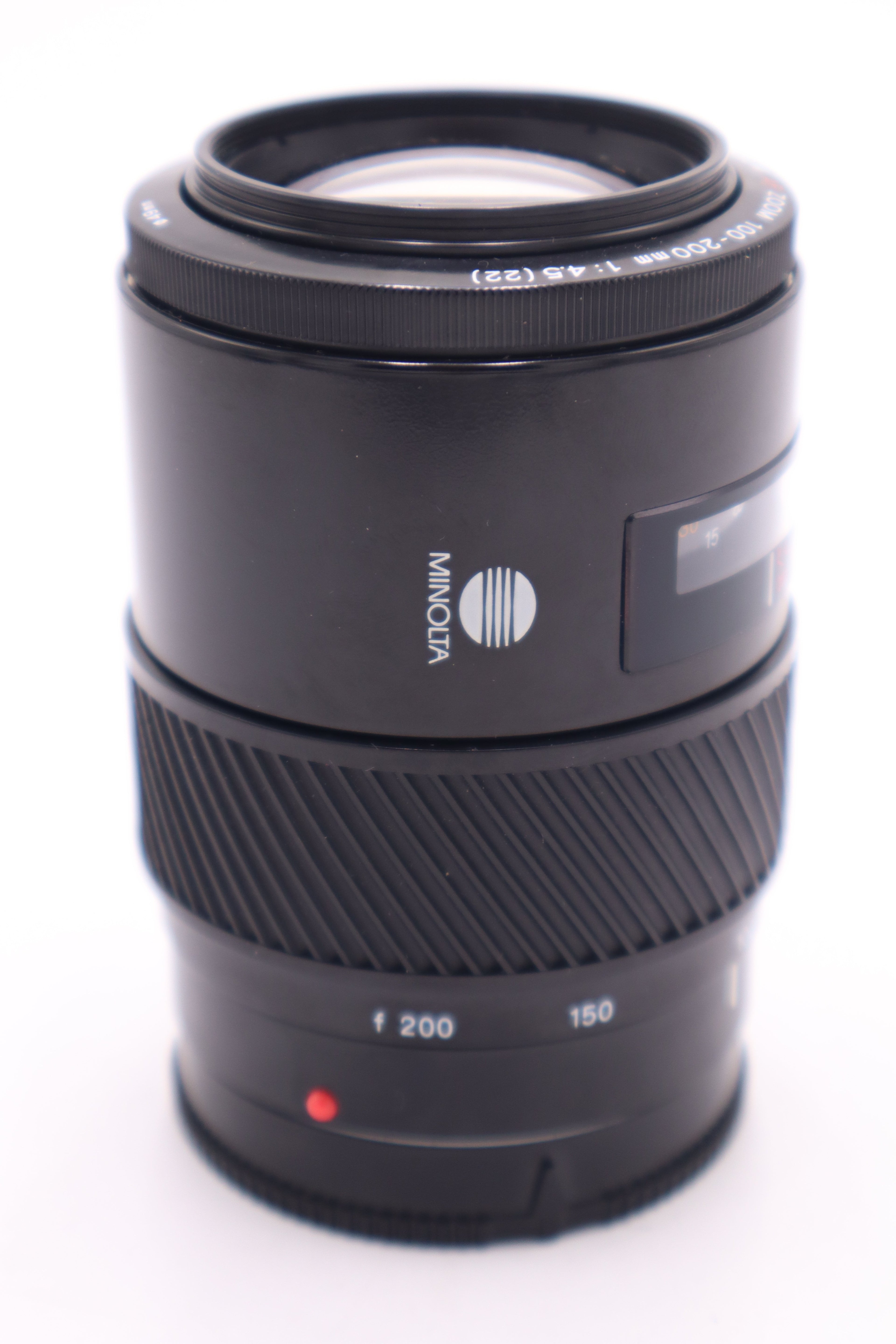 Minolta 100200F45-08714 Maxxum AF Zoom 100-200mm f/4.5 Lens, Used (FOR PARTS) - AVC photo video store