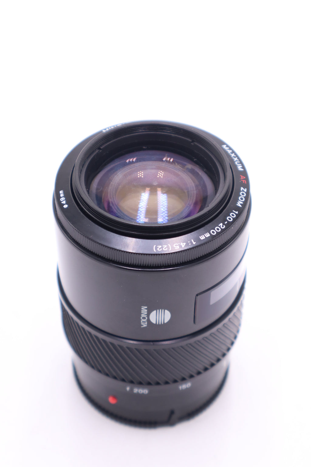 Minolta 100200F45-08714 Maxxum AF Zoom 100-200mm f/4.5 Lens, Used (FOR PARTS) - AVC photo video store