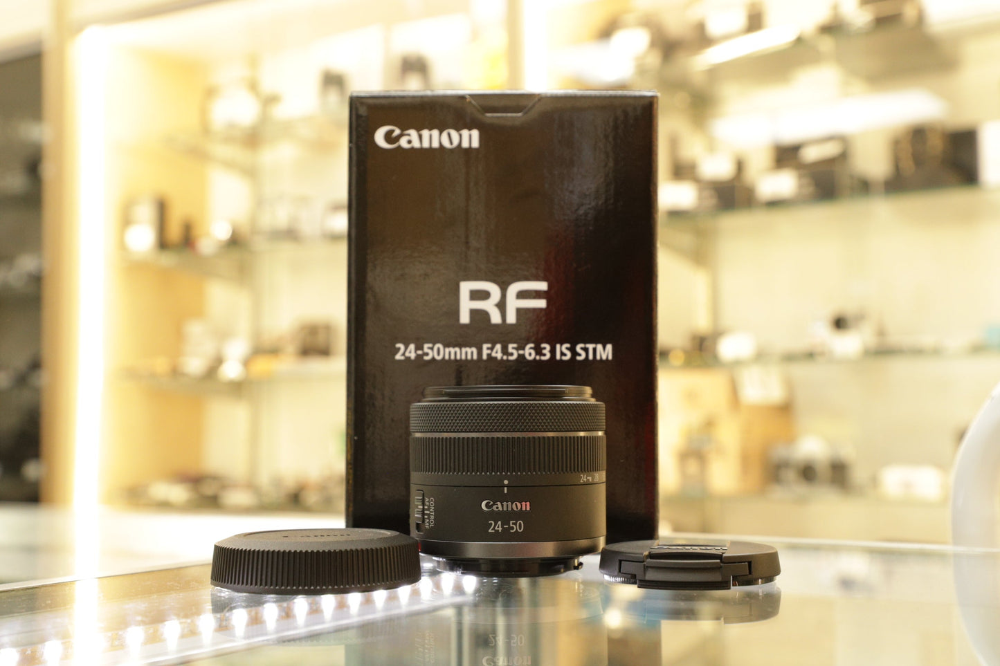 Canon RF2450ISSTM-06467 RF 24-50mm f/4.5-6.3 IS STM Full-Frame Lens (58), Used