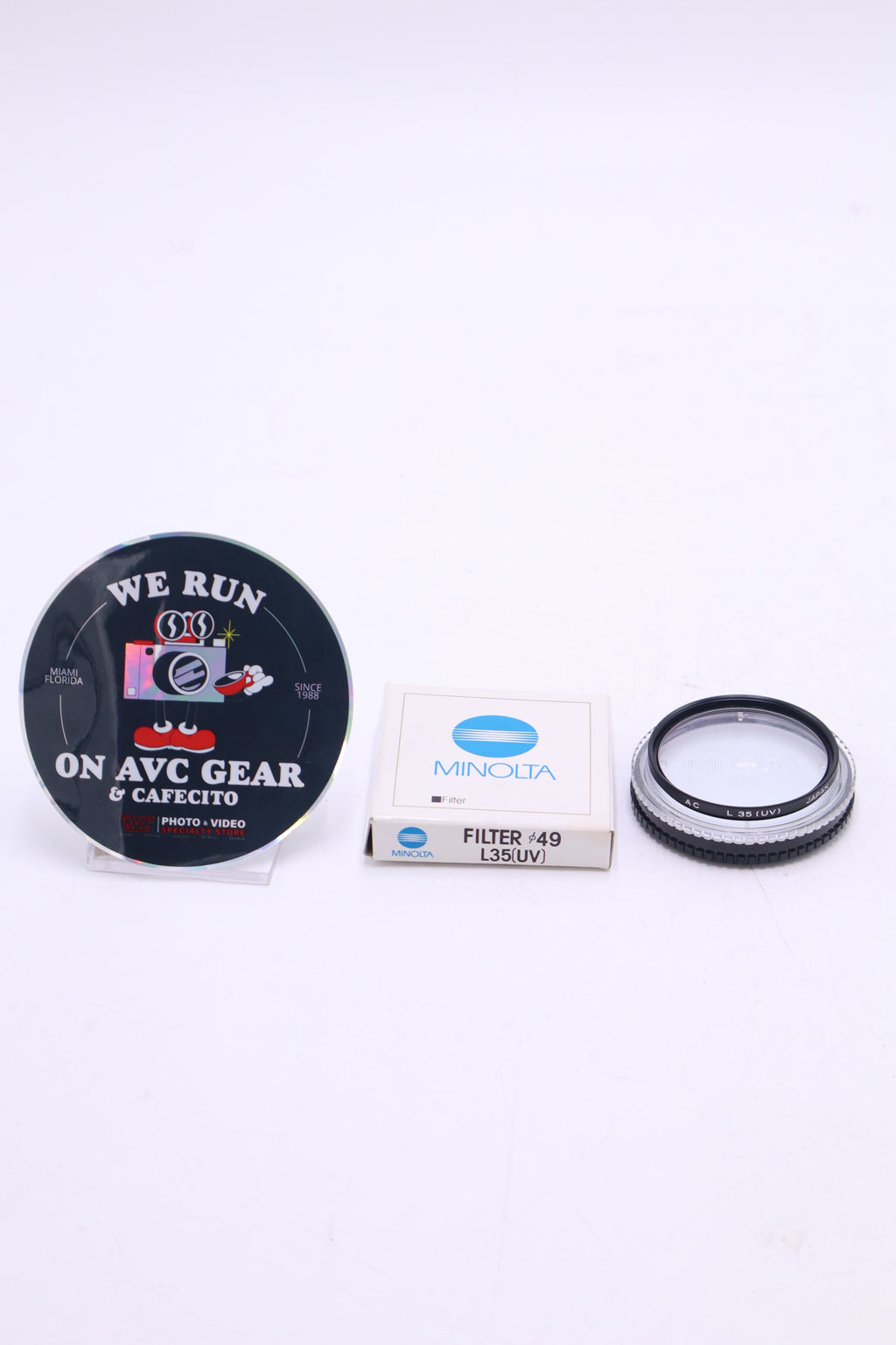 Minolta 49mm AC L35 UV Filter, Used - AVC photo video store
