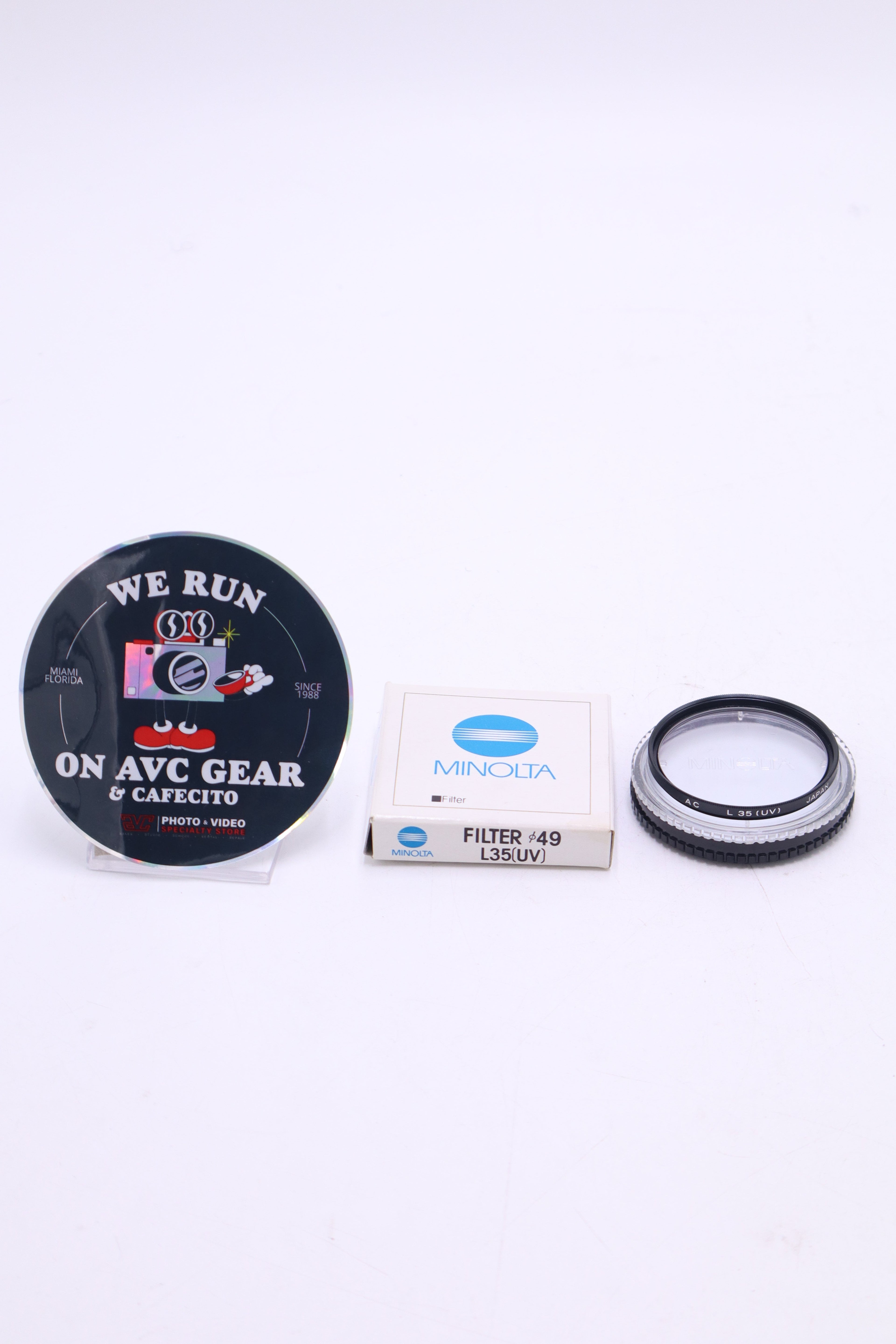 Minolta 49mm AC L35 UV Filter, Used - AVC photo video store