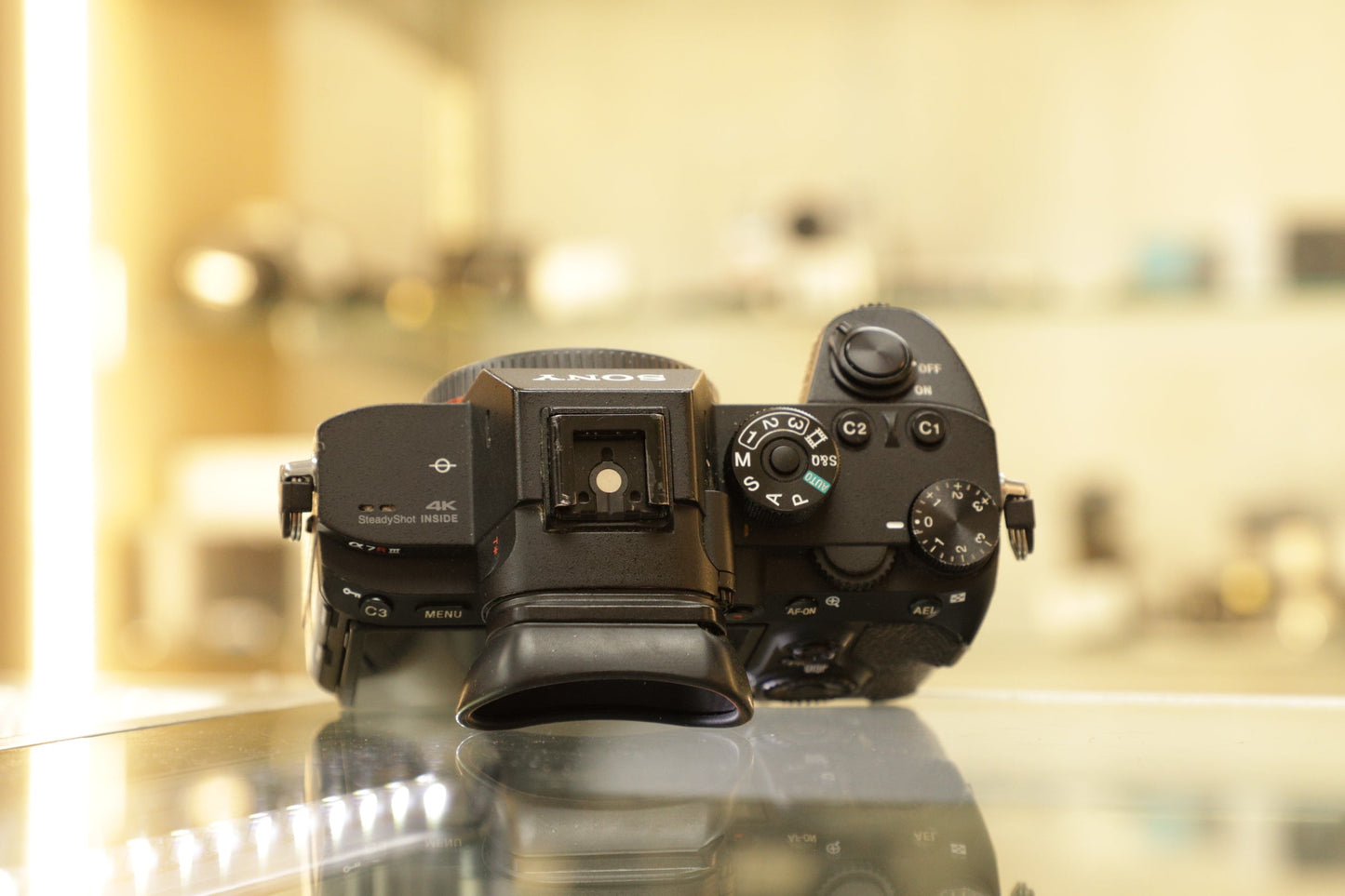 Sony A7RIII-3410986 a7R III Mirrorless Camera Body + VG-C3EM, Black (42.4MP), Used