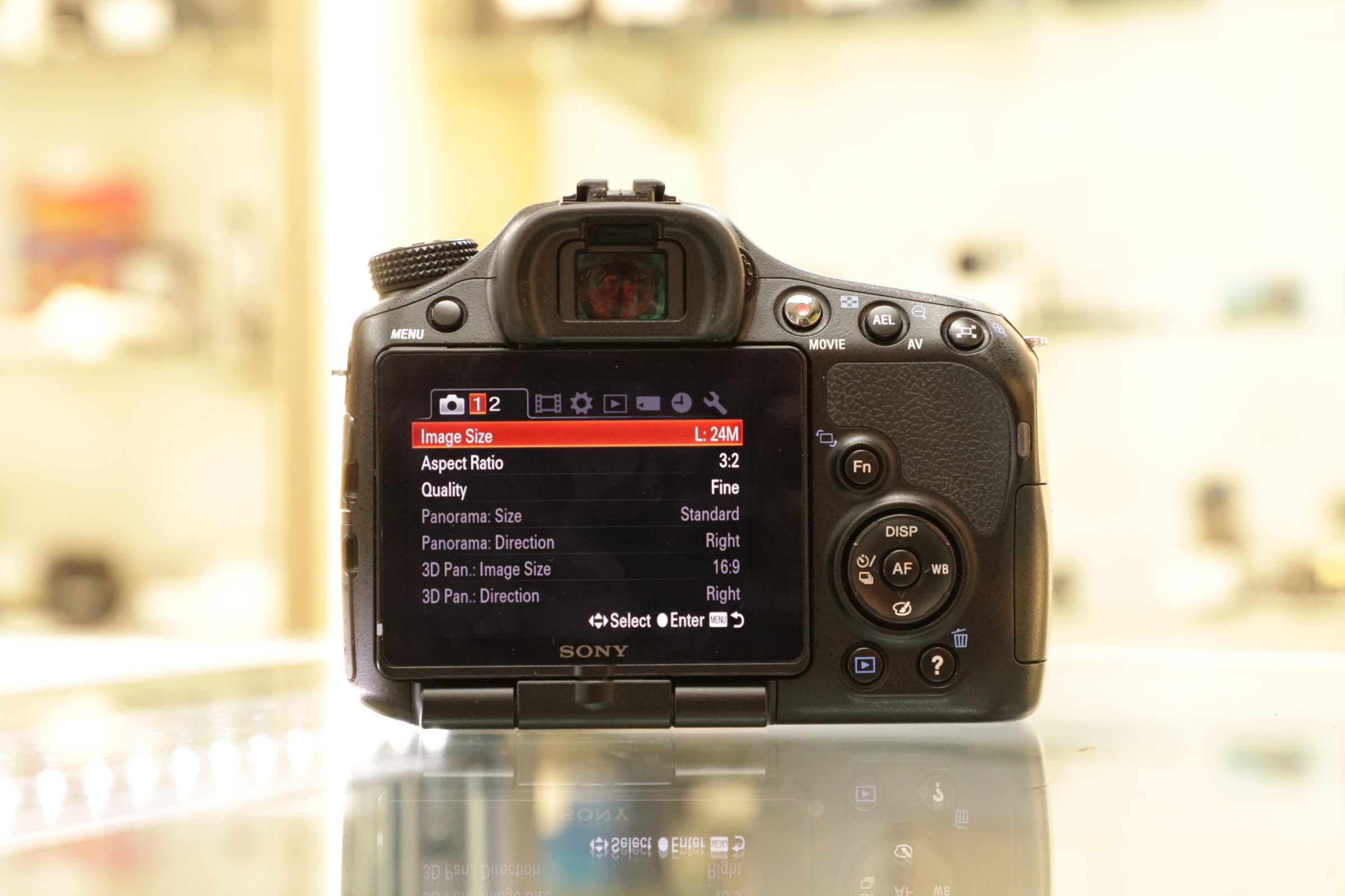 Sony SLTA65-2282149 Alpha SLT-A65 DSLR Camera Body Dual Lens Kit, Black (24.3MP), Used - AVC photo video store