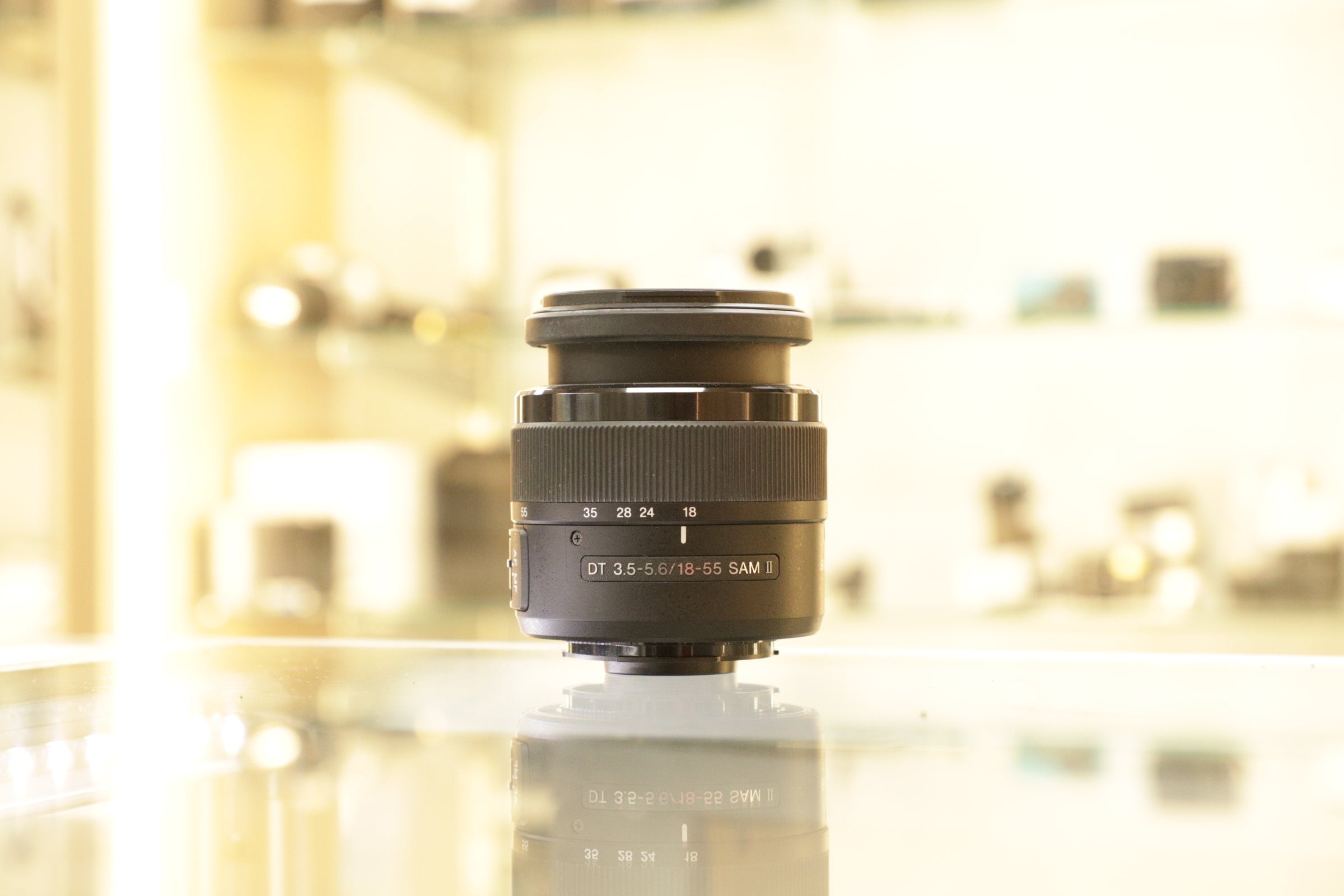 Sony SLTA65-2282149 Alpha SLT-A65 DSLR Camera Body Dual Lens Kit, Black (24.3MP), Used - AVC photo video store