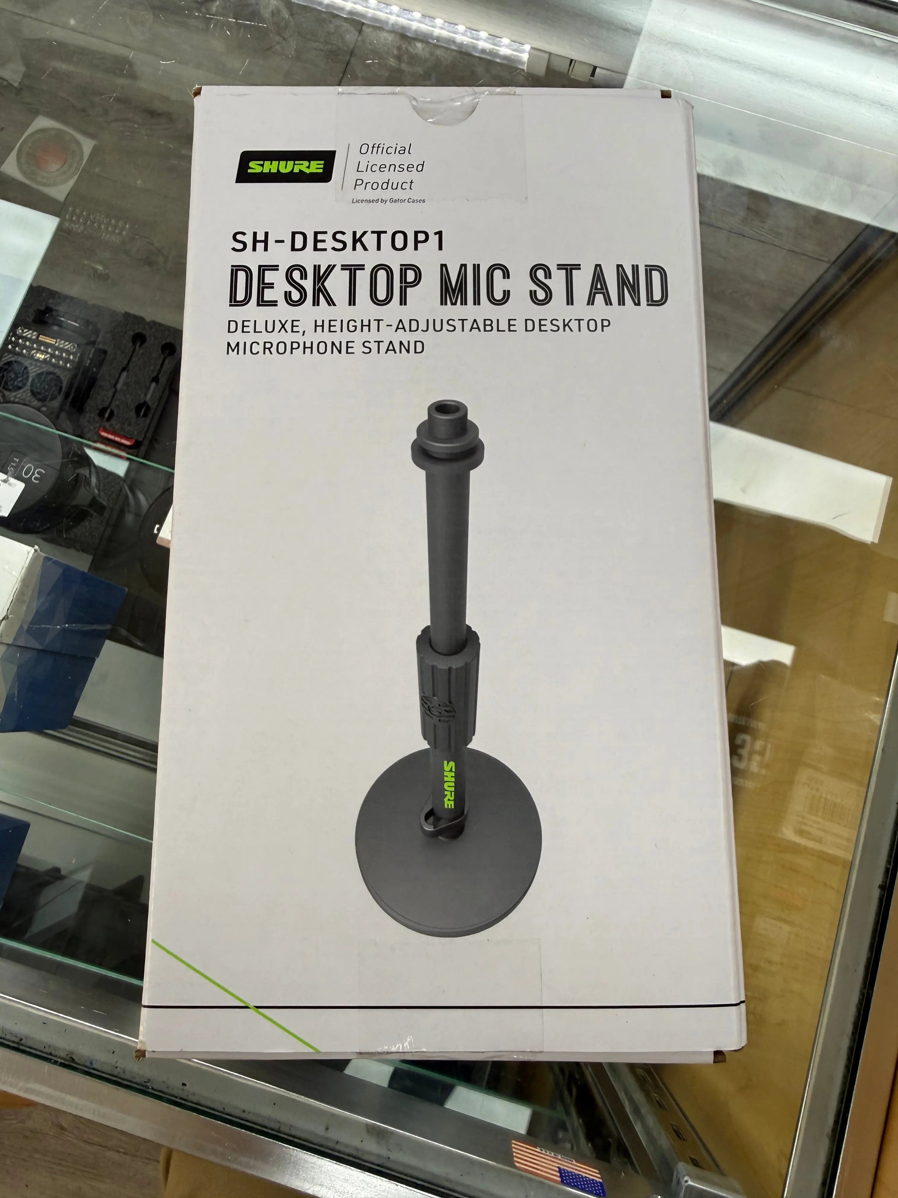 Shure SH-Desktop1 Desktop Mic Stand, Open Box - AVC photo video store