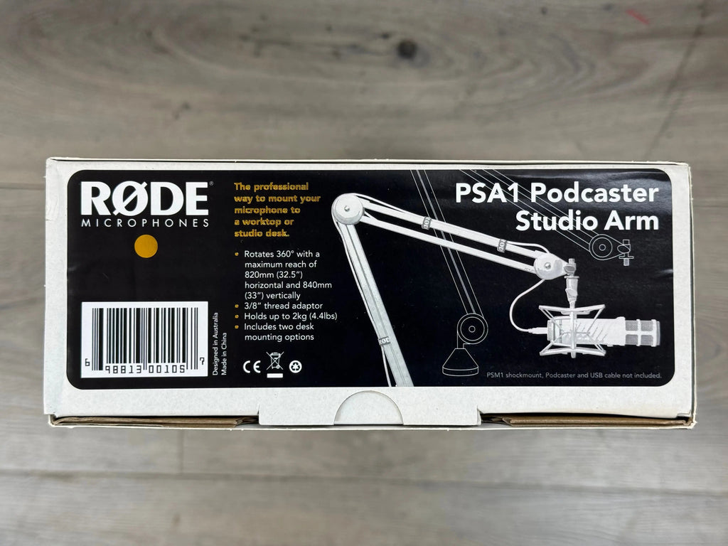Rode PSA1 Podcaster Studio Arm, Open Box - AVC photo video store