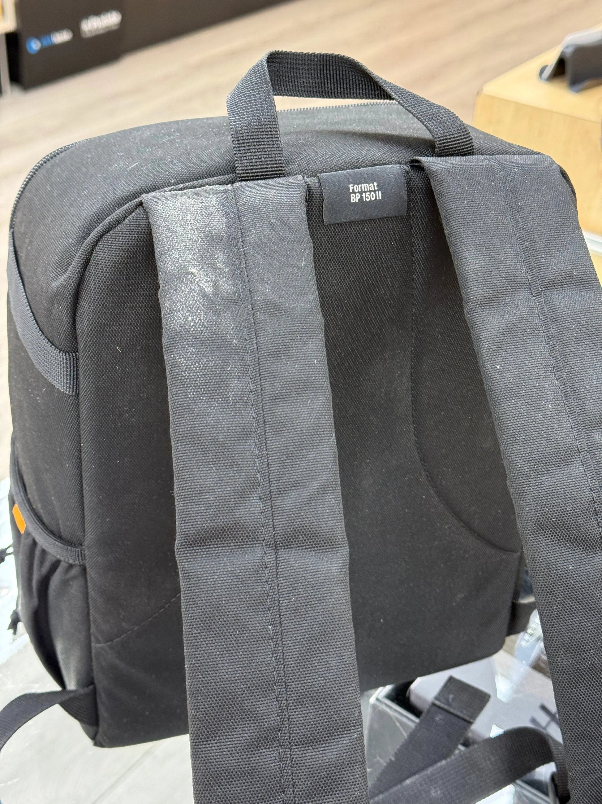 LowePro Format BP 150 II Small Camera Backpack (Black), Used LOWEPRO