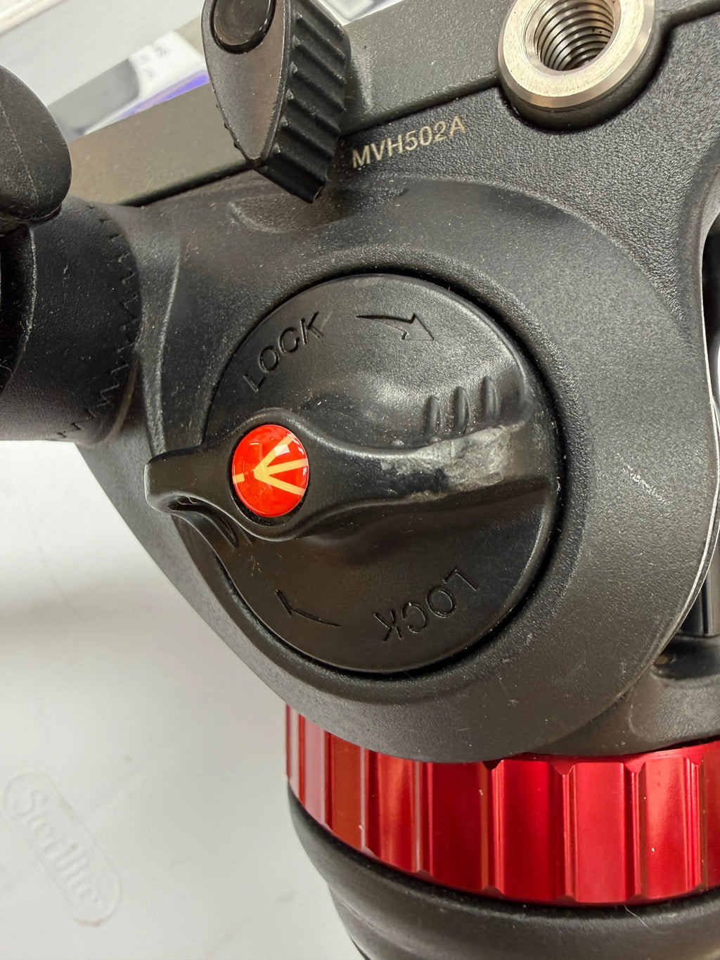 Manfrotto MVH502A Pro Video Head w/75mm Short Half Ball #13000, Used