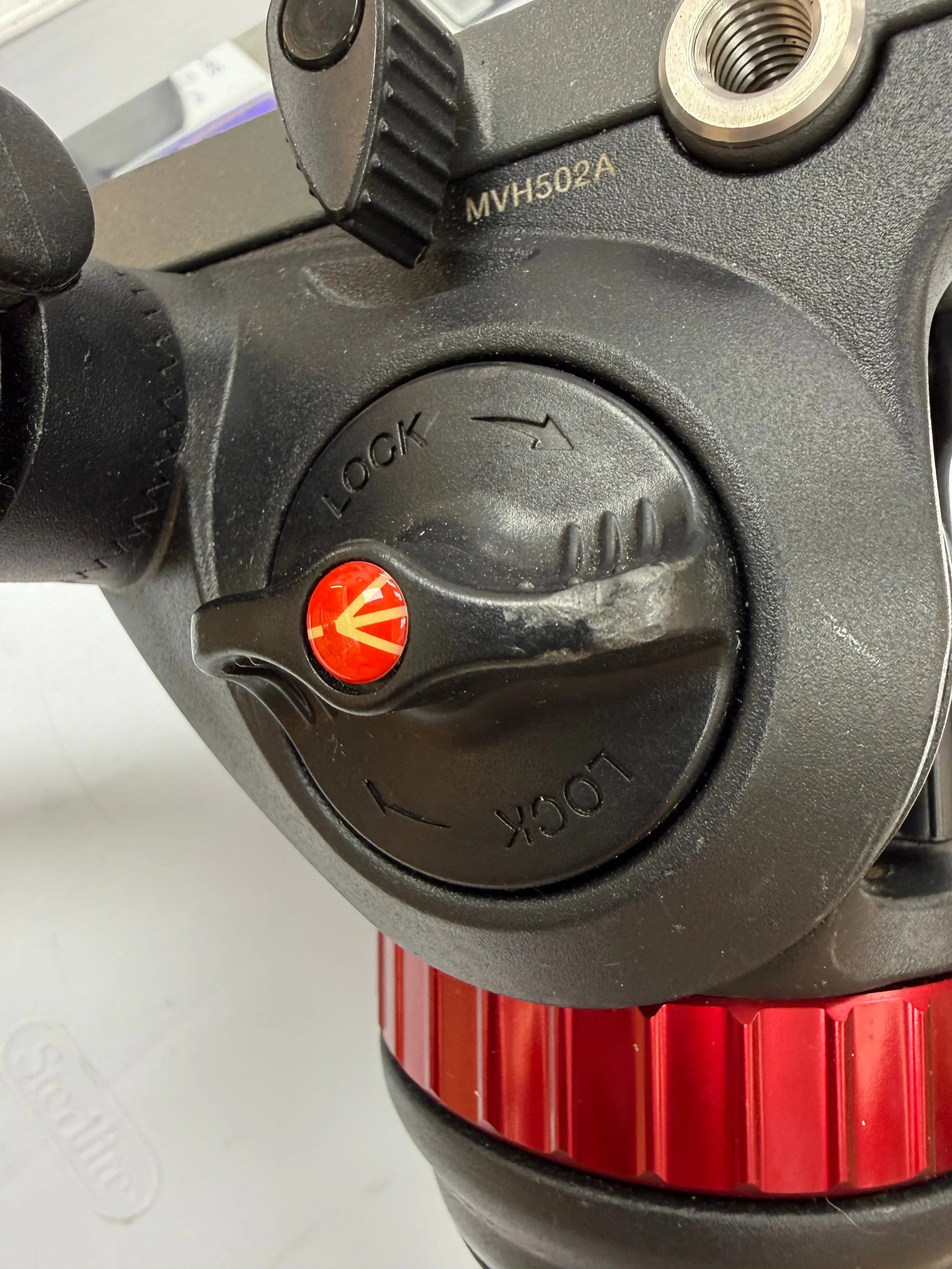 Manfrotto MVH502A Pro Video Head w/75mm Short Half Ball #13000, Used