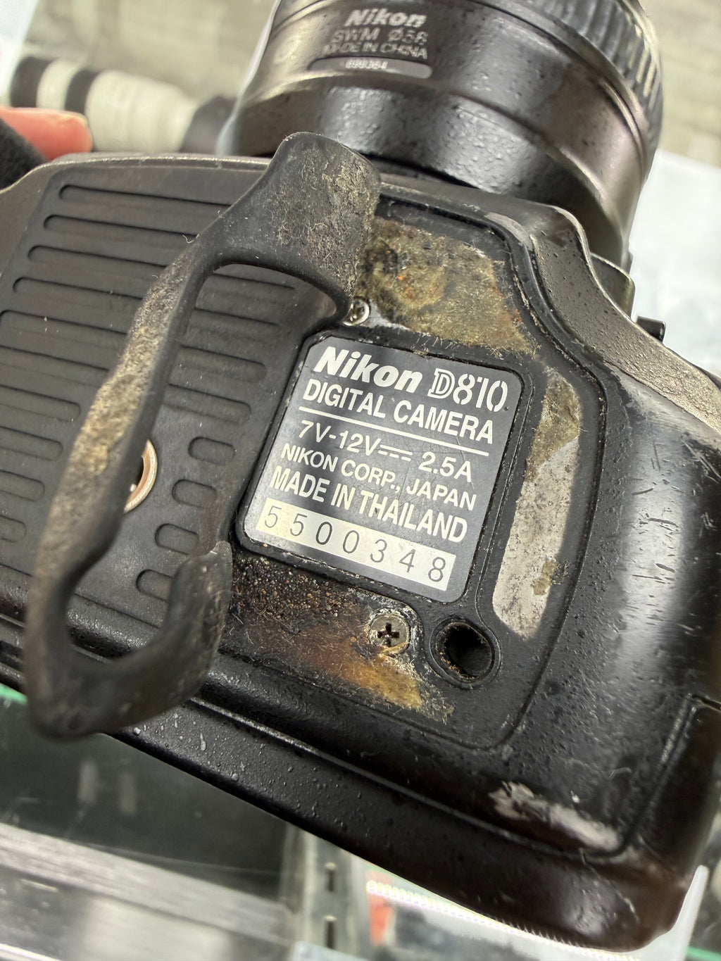 Nikon D810 DSLR Camera #00348, Used