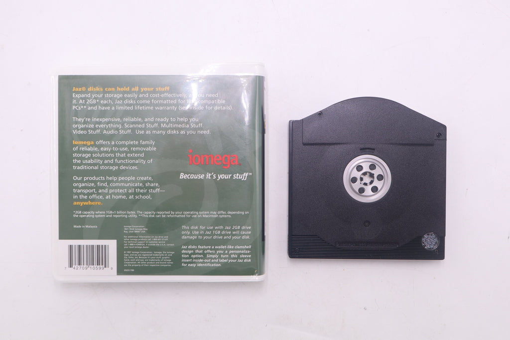 Iomega Jaz 2GB Disk, Used - AVC photo video store