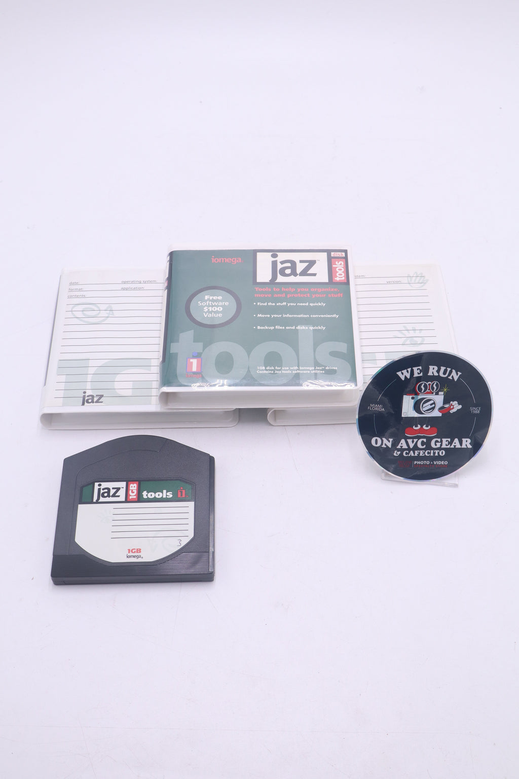 Iomega Jaz 1GB Disk 3-Pack, Used - AVC photo video store