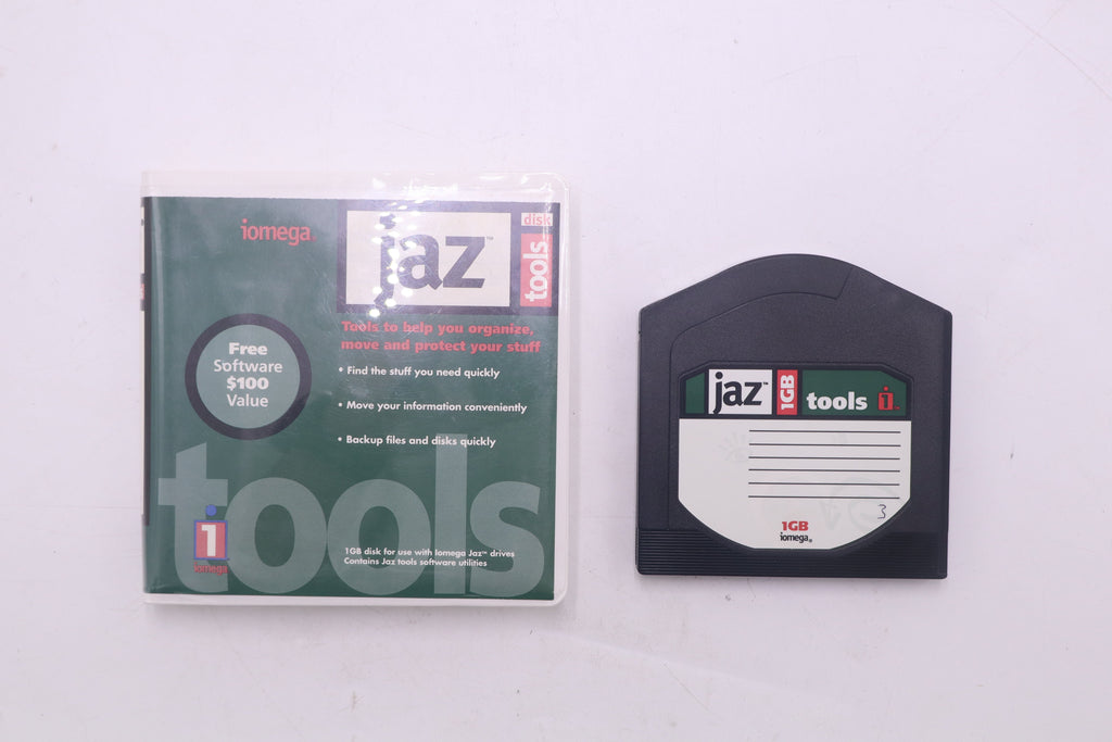 Iomega Jaz 1GB Disk 3-Pack, Used - AVC photo video store