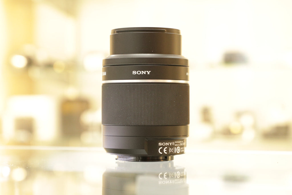 Sony SLTA65-2282149 Alpha SLT-A65 DSLR Camera Body Dual Lens Kit, Black (24.3MP), Used - AVC photo video store
