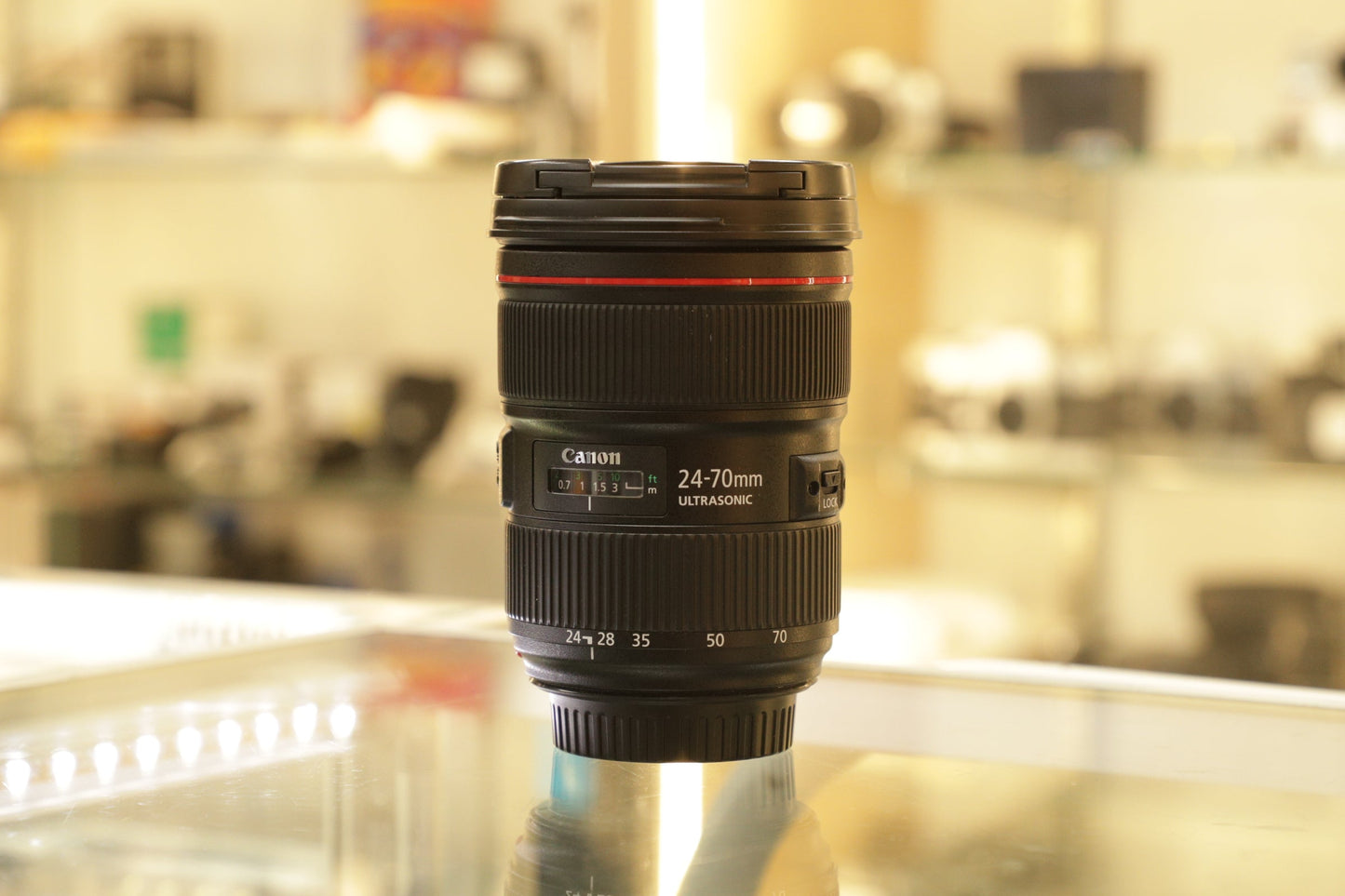 Canon EF2470F28II-07393 24-70mm f/2.8 L II USM EF Mount Lens (82), Used