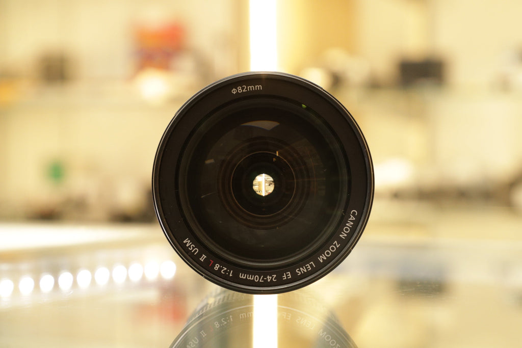 Canon EF2470F28II-07393 24-70mm f/2.8 L II USM EF Mount Lens (82), Used - AVC photo video store