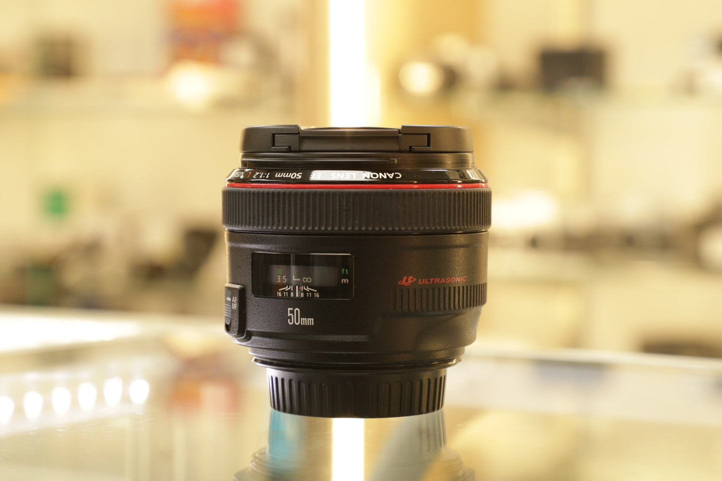 Canon EF50F12-53840 50mm f/1.2 L USM EF-Mount Lens (72), Used