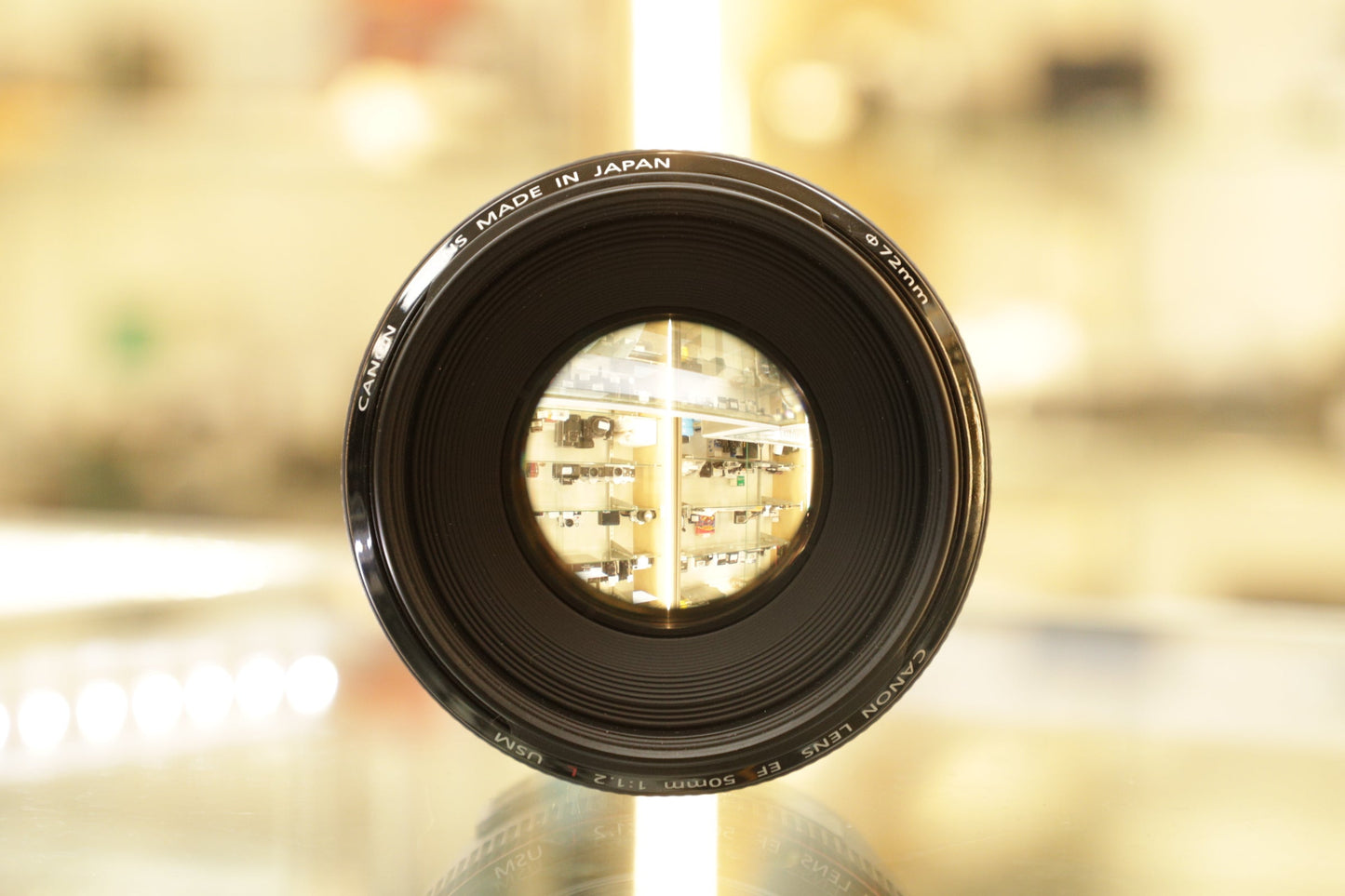 Canon EF50F12-53840 50mm f/1.2 L USM EF-Mount Lens (72), Used