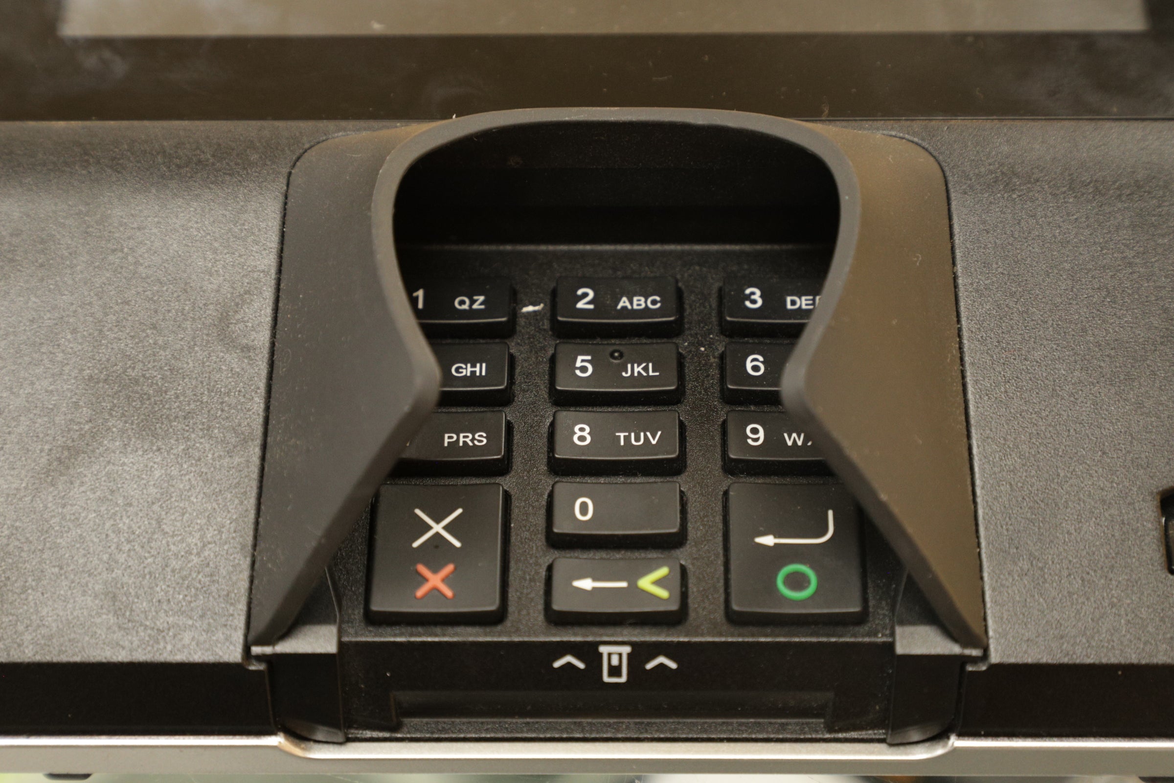 VERIFONE MX925-30435 VeriFone MX925 Payment Terminal w/Proprietary Genius Graphics-Tablet I/O Cable, Used - AVC photo video store