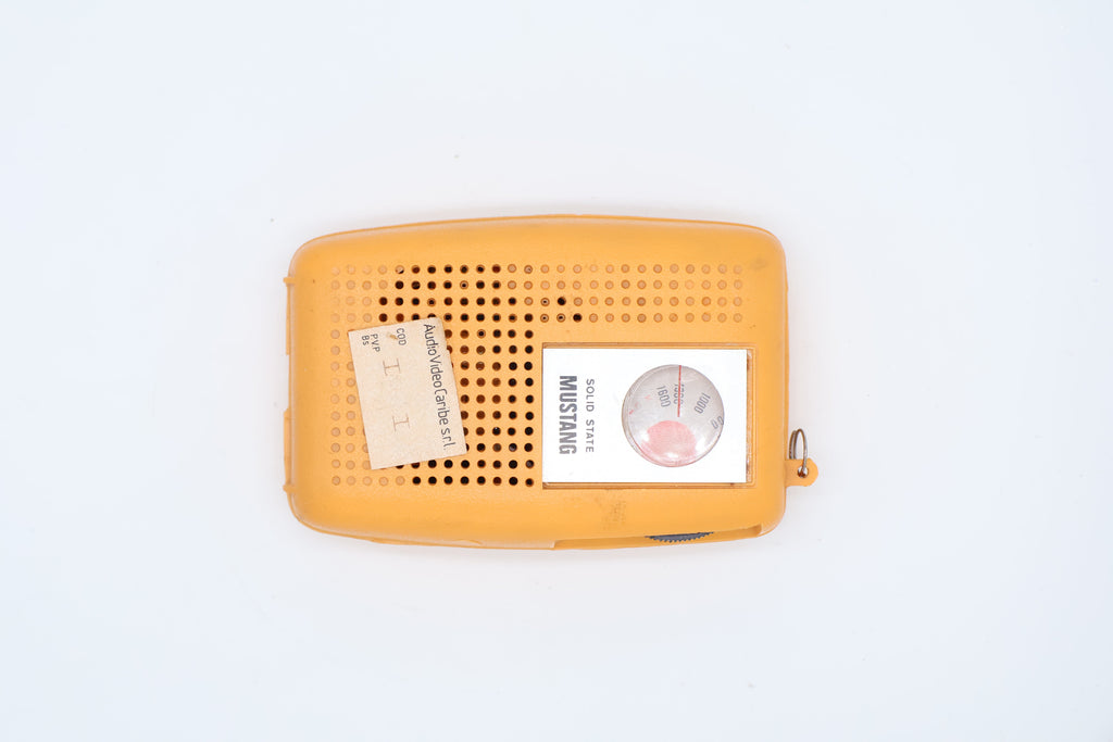 Mustang Solid State Portable Radio (Orange), Used - AVC photo video store
