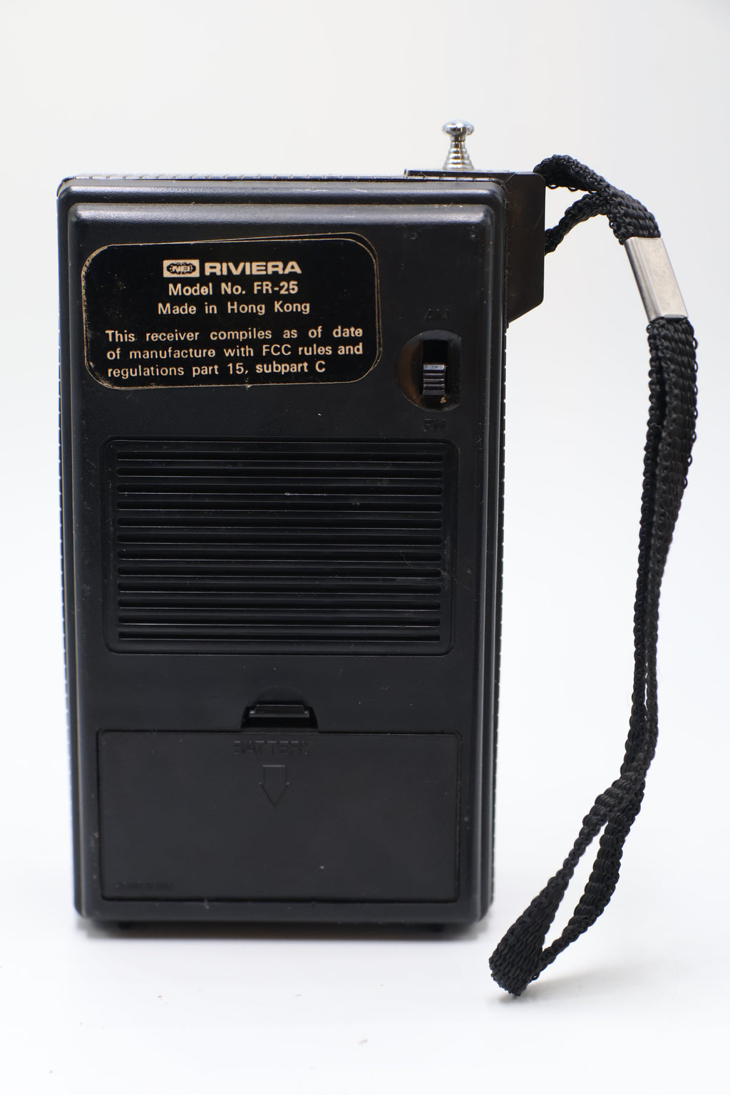 NEI RIVIERA Portable FM/AM Radio, Used - AVC photo video store