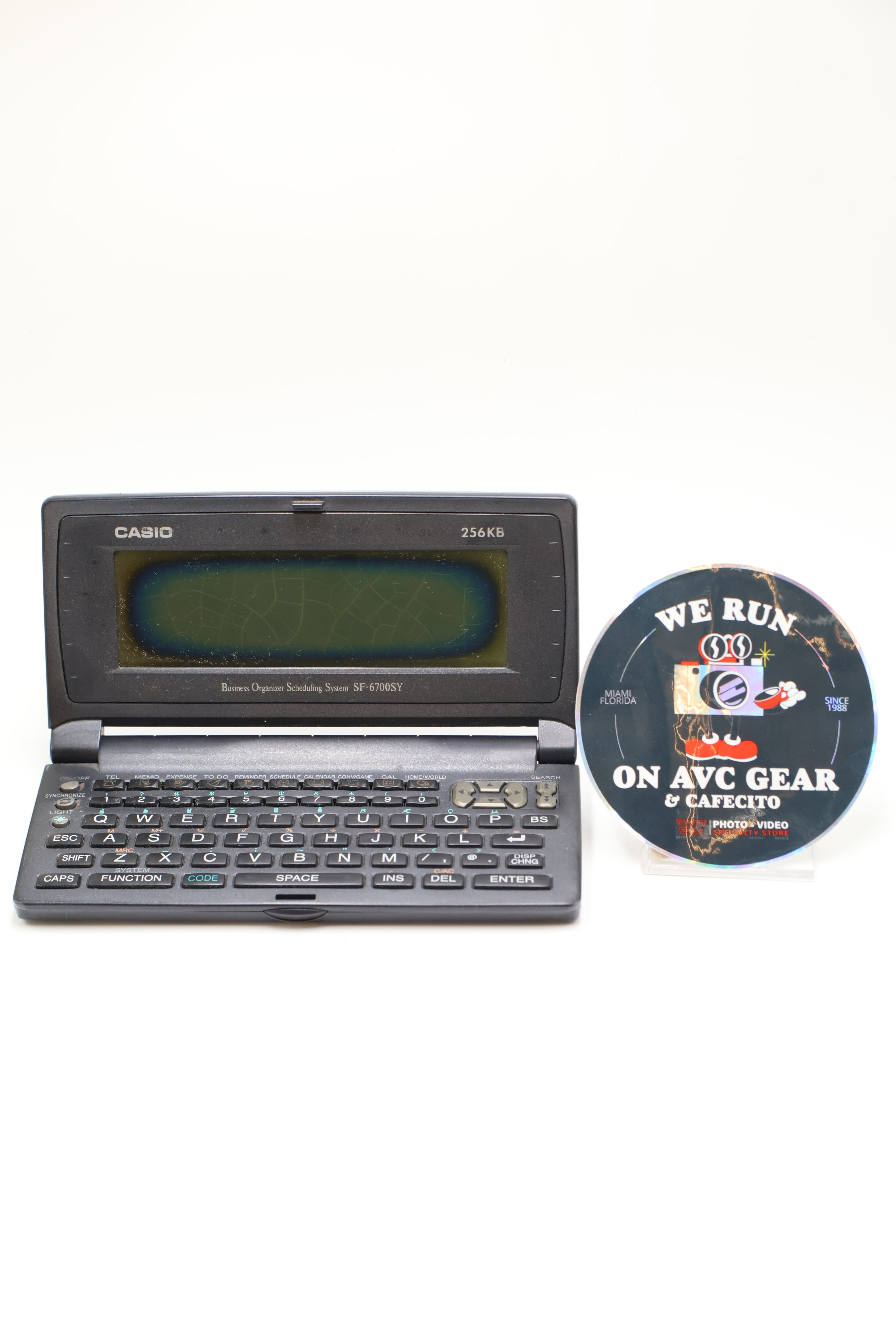 Casio Boss SF-6700SY 256KB PDA Pocket PC Palm PC, Used - AVC photo video store