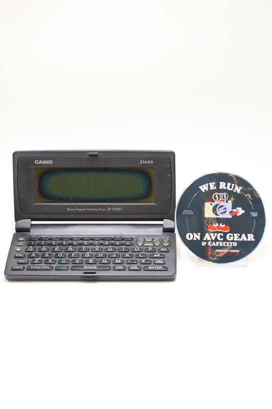 Casio Boss SF-6700SY 256KB PDA Pocket PC Palm PC, Used - AVC photo video store
