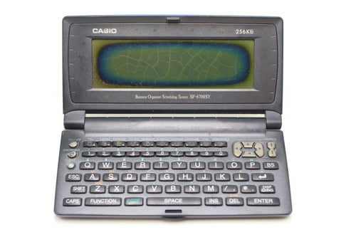 Casio Boss SF-6700SY 256KB PDA Pocket PC Palm PC, Used - AVC photo video store