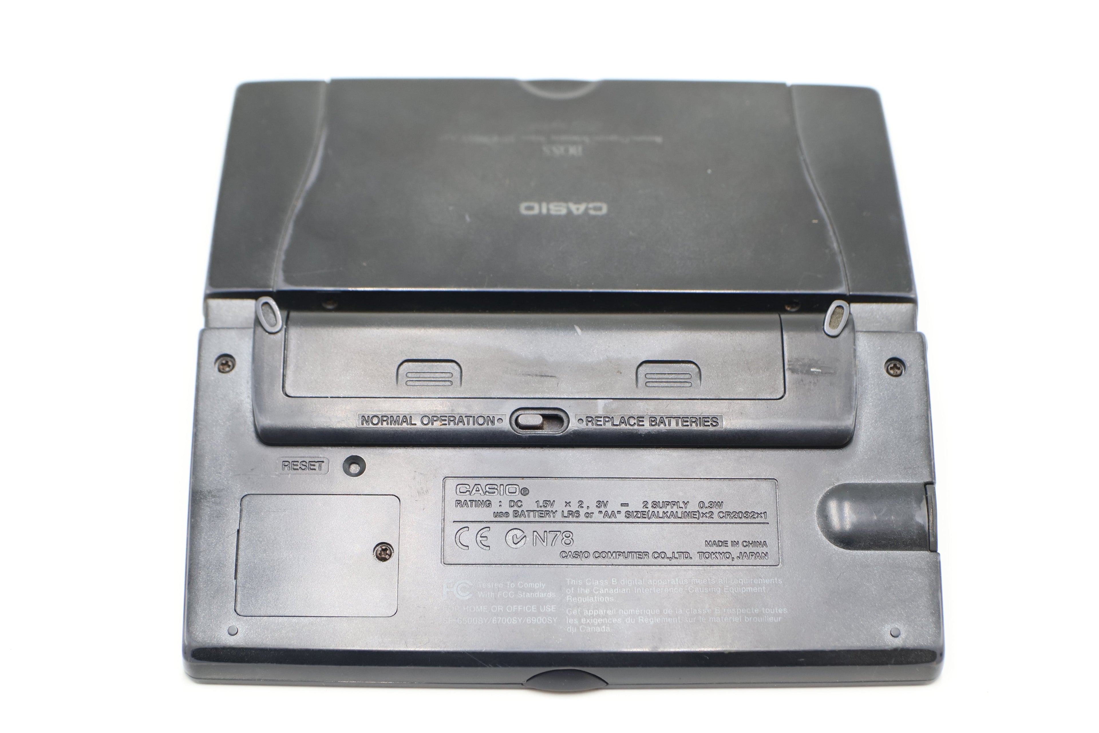 Casio Boss SF-6700SY 256KB PDA Pocket PC Palm PC, Used - AVC photo video store
