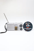 Lifelong AM/ FM LCD Alarm Clock Model 845 (Silver), Used - AVC photo video store