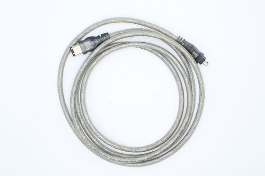 Belkin IEEE 1394 4-Pin/6-Pin 400 Mbps FireWire Cable (6 Feet), Used - AVC photo video store