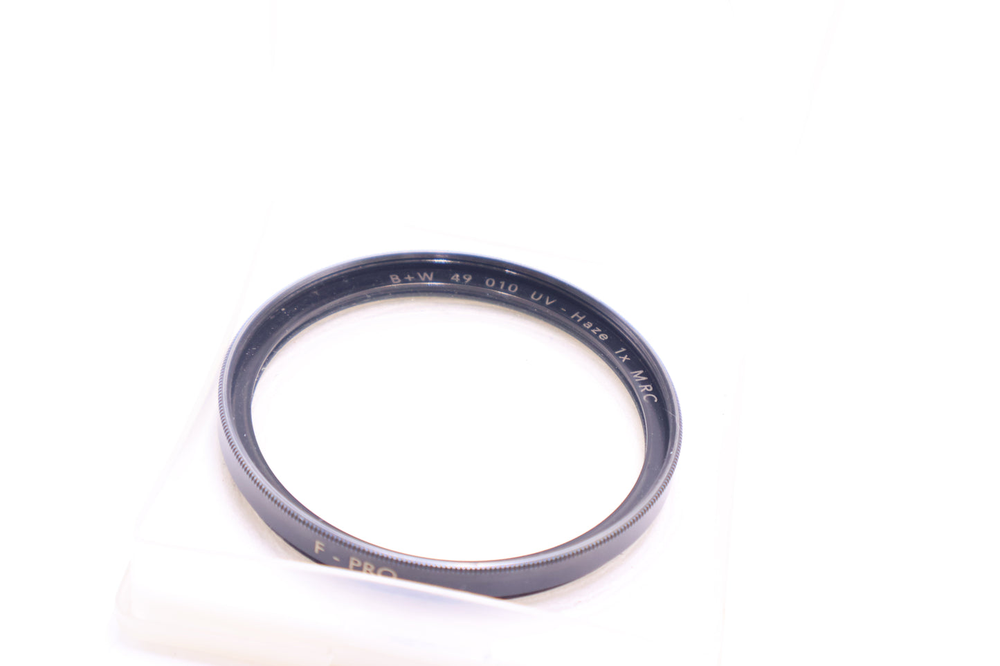 B+W 49MM 010 UV-Haze 1X MRC Filter, Used