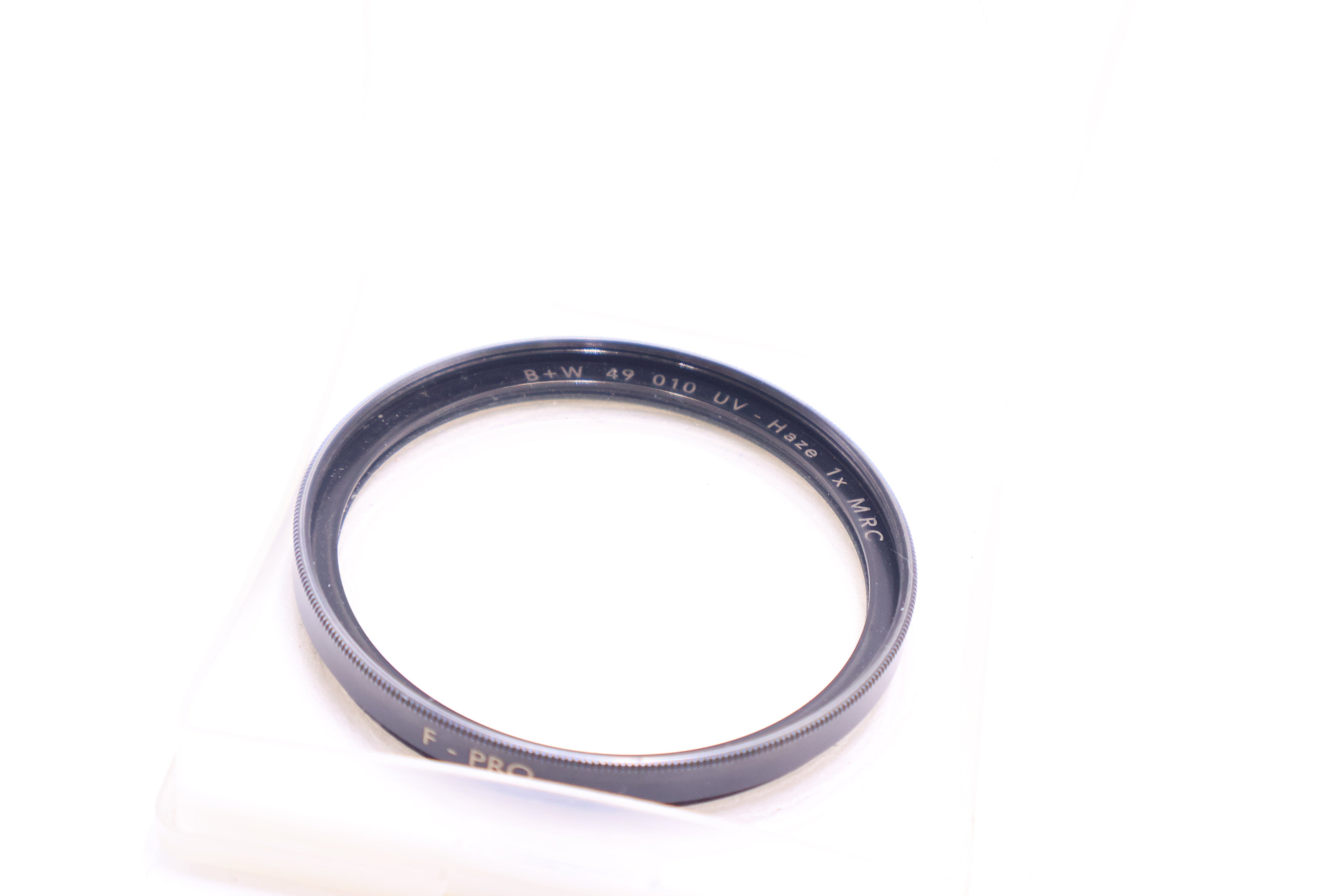 B+W 49MM 010 UV-Haze 1X MRC Filter, Used - AVC photo video store