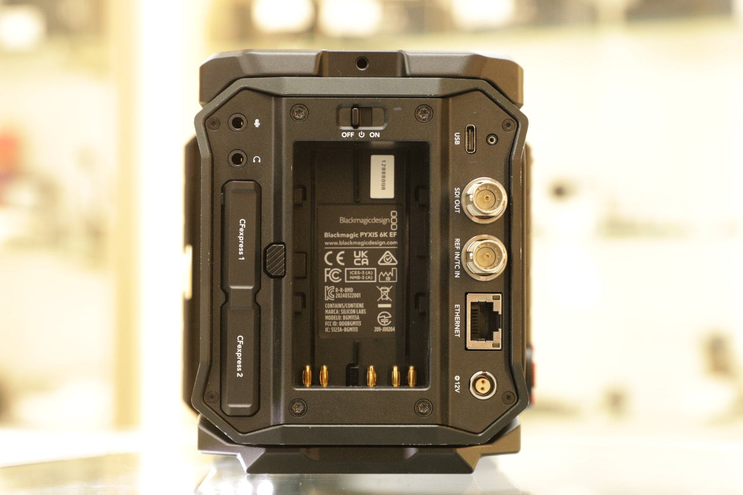 Blackmagic Design PYXIS-88098 PYXIS 6K Cinema Box Camera (Canon EF), Used