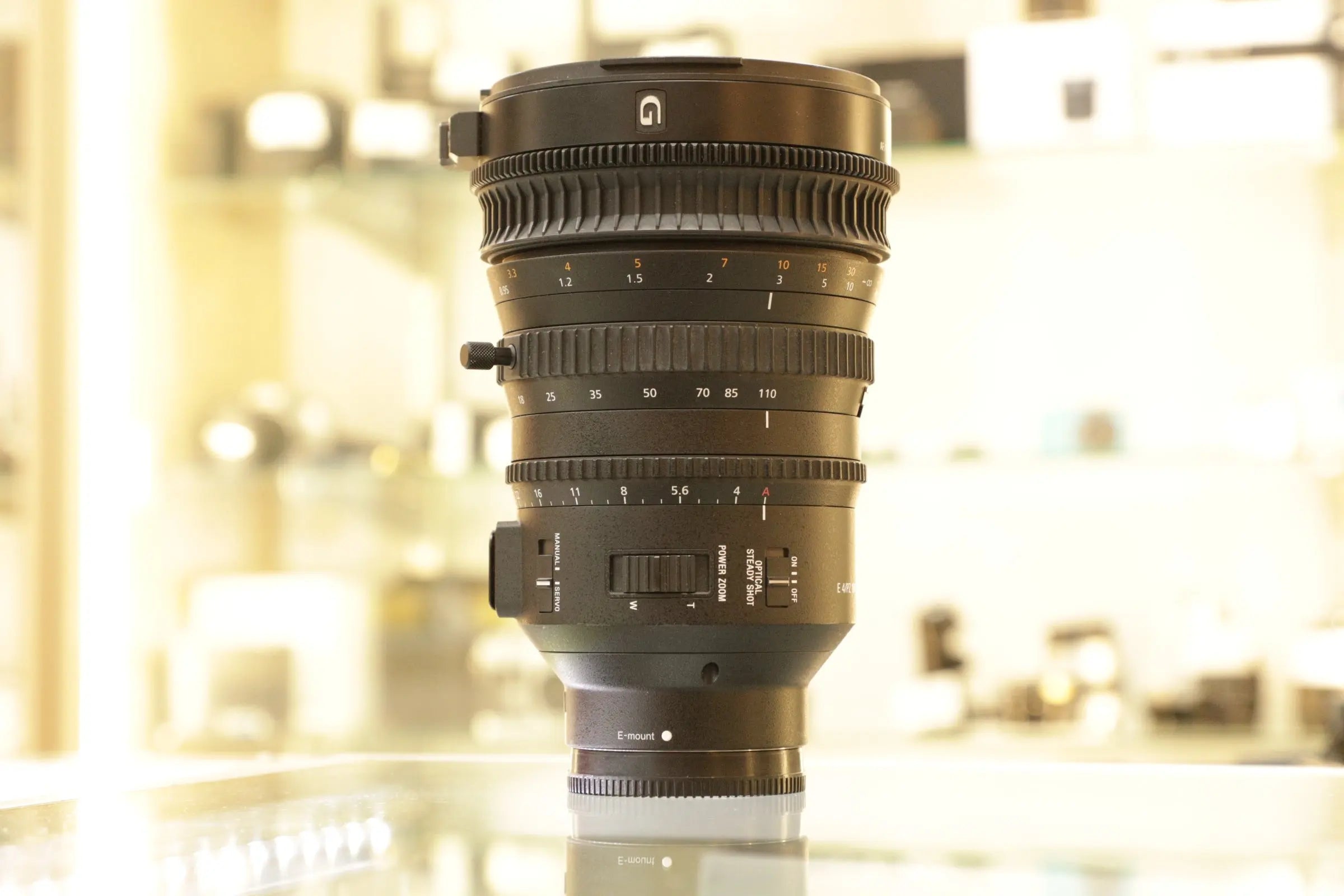 Sony SELP18110G-1809696 E PZ 18-110mm f/4 G OSS Lens, Ø95, Used - AVC photo video store