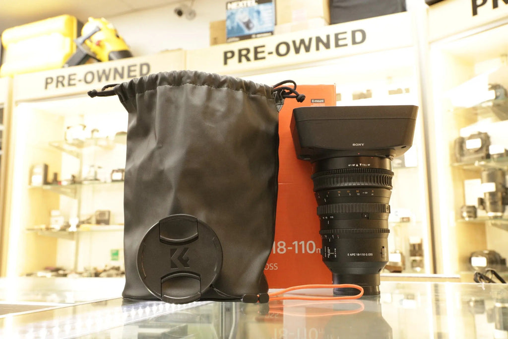 Sony SELP18110G-1809696 E PZ 18-110mm f/4 G OSS Lens, Ø95, Used - AVC photo video store