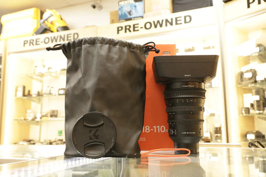 Sony SELP18110G-1809696 E PZ 18-110mm f/4 G OSS Lens, Ø95, Used - AVC photo video store