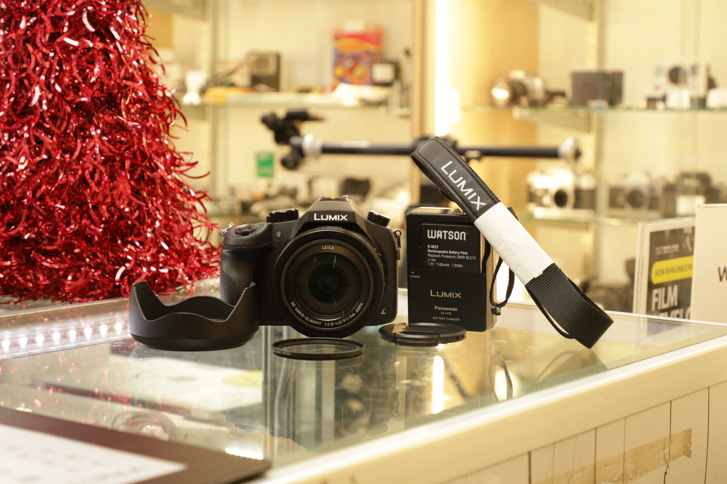 Panasonic DMCFZ1000-01391 Lumix DMC-FZ1000 w/25-400 Lens, Used